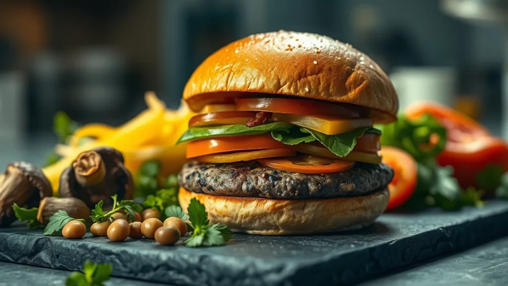 BurgerAI de Stanford: IA diseña hamburguesas nutritivas y sostenibles